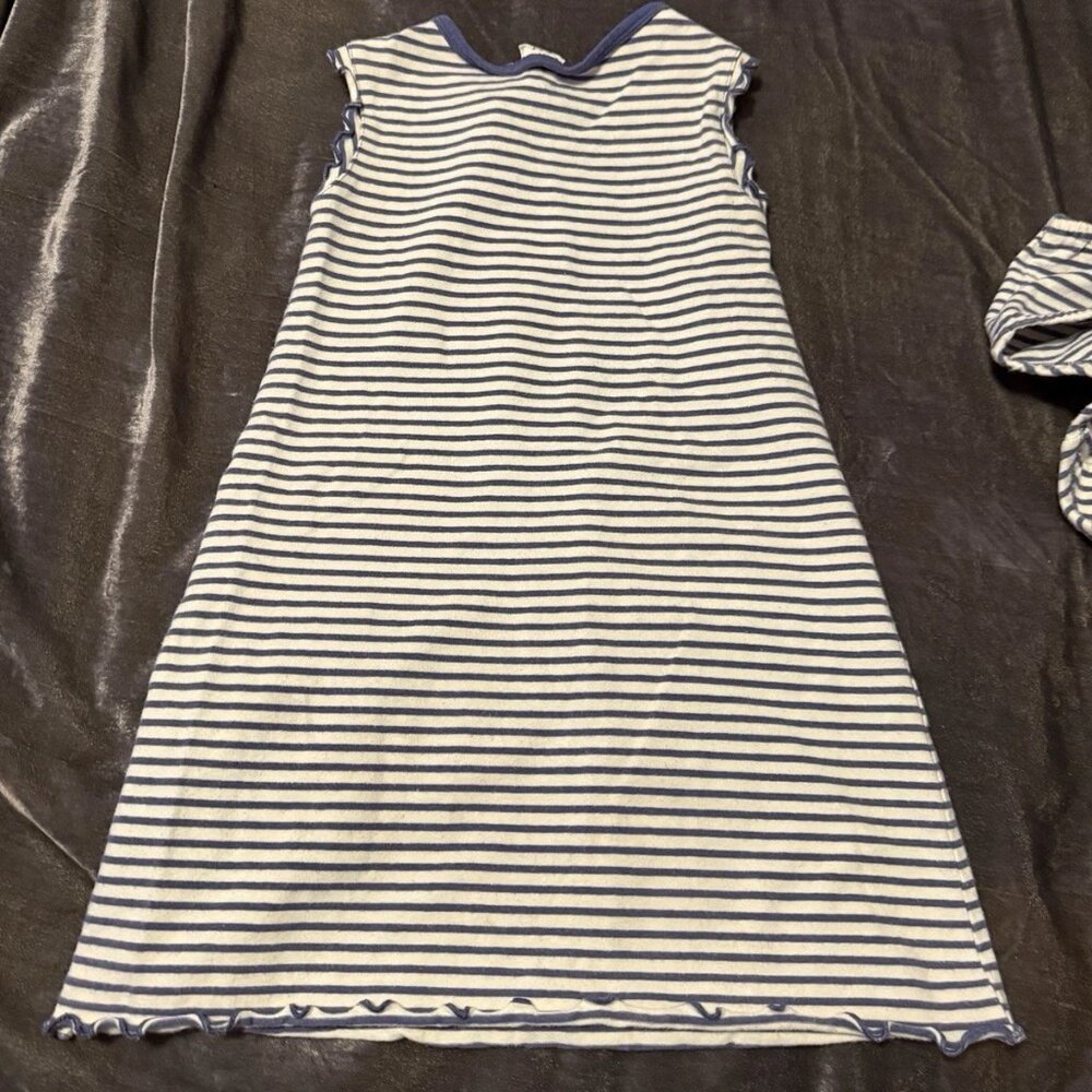 Vintage Y2K Baby Gap Striped Knit Sleeveless Dress & Matching Bloomers 3T - Picture 3 of 6